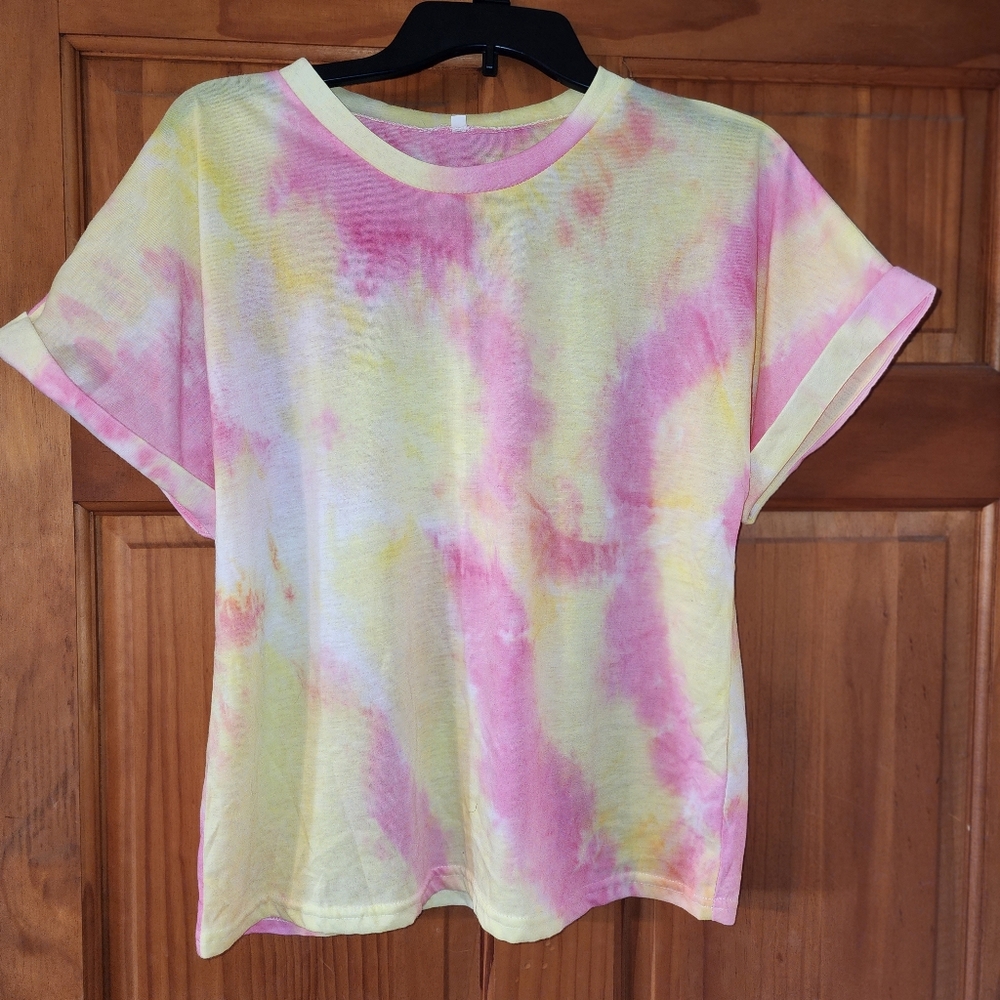 Cute tie dyed tee